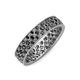4 - Cailyn Black Diamond Eternity Band 