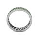 5 - Cailyn Green Garnet Eternity Band 