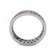 5 - Cailyn Amethyst Eternity Band 