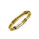 4 - Rebica 2.50 mm Princess Cut Citrine Eternity Band 