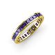 4 - Rebica 3.00 mm Princess Cut Iolite Eternity Band 
