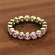 3 - Arria 3.00 mm Pink Tourmaline Eternity Band 