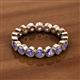 3 - Arria 3.00 mm Iolite Eternity Band 