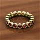 3 - Arria 3.00 mm Red Garnet Eternity Band 