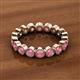 3 - Arria 3.00 mm Rhodolite Garnet Eternity Band 