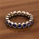 3 - Arria 3.00 mm Blue Sapphire Eternity Band 