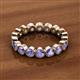 3 - Arria 3.00 mm Tanzanite Eternity Band 