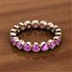 3 - Arria 3.00 mm Amethyst Eternity Band 