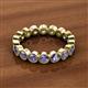 3 - Arria 3.00 mm Iolite Eternity Band 