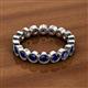 3 - Arria 3.00 mm Blue Sapphire Eternity Band 