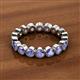 3 - Arria 3.00 mm Tanzanite Eternity Band 