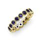 4 - Arria 3.00 mm Blue Sapphire Eternity Band 