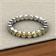 3 - Arria 2.70 mm Citrine Eternity Band 