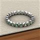 3 - Arria 2.70 mm Lab Created Alexandrite Eternity Band 