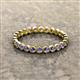 3 - Arria 2.40 mm Iolite Eternity Band 