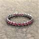 3 - Arria 2.40 mm Ruby Eternity Band 