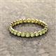 3 - Arria 2.40 mm Peridot Eternity Band 