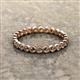 3 - Arria 2.40 mm Smoky Quartz Eternity Band 