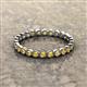3 - Arria 2.40 mm Citrine Eternity Band 