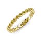 4 - Arria 2.40 mm Citrine Eternity Band 