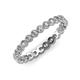 4 - Arria 2.40 mm Diamond Eternity Band 