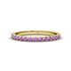 1 - Lara 2.40 mm Amethyst Eternity Band 
