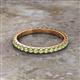 2 - Lara 2.40 mm Peridot Eternity Band 