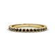 1 - Lara 2.40 mm Smoky Quartz Eternity Band 