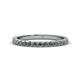 1 - Lara 2.40 mm Lab Created Alexandrite Eternity Band 