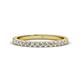 1 - Lara 2.40 mm White Sapphire Eternity Band 