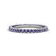 1 - Lara 2.40 mm Iolite Eternity Band 