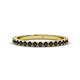 1 - Lara 2.40 mm Black Diamond Eternity Band 