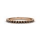1 - Lara 2.40 mm Smoky Quartz Eternity Band 