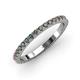 3 - Lara 2.40 mm Lab Created Alexandrite Eternity Band 