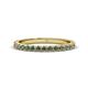 1 - Lara 2.40 mm Lab Created Alexandrite Eternity Band 