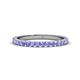 1 - Lara 2.40 mm Tanzanite Eternity Band 