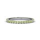 1 - Lara 2.40 mm Peridot Eternity Band 