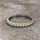 2 - Lara 2.40 mm Peridot Eternity Band 