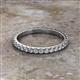 2 - Lara 2.40 mm Lab Grown Diamond Eternity Band 