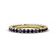 1 - Lara 2.70 mm Blue Sapphire Eternity Band 