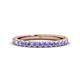 1 - Lara 2.70 mm Tanzanite Eternity Band 