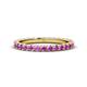1 - Lara 2.70 mm Amethyst Eternity Band 