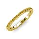 3 - Lara 2.70 mm Citrine Eternity Band 