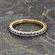 2 - Lara 2.70 mm Iolite Eternity Band 