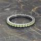 2 - Lara 2.70 mm Peridot Eternity Band 