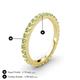 4 - Lara 2.70 mm Peridot Eternity Band 