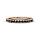 1 - Lara 2.70 mm Black Diamond Eternity Band 