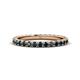 1 - Lara 2.70 mm Blue Diamond Eternity Band 