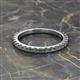 2 - Lara 2.70 mm Lab Created Alexandrite Eternity Band 