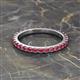 2 - Lara 2.70 mm Ruby Eternity Band 